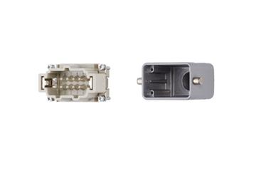 Harting connector set, pin design