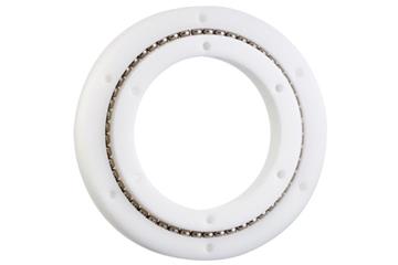 xiros® slewing ring ball bearing, xirodur B180, stainless steel balls, mm