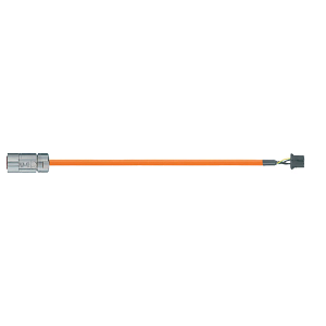 readycable® power cable suitable for Fanuc LX660-8077-T298, base cable iguPUR 15 x d, parts are protected