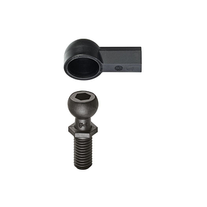 Angled ball and socket joint, WGRM / WGLM LC, low cost, igubal®