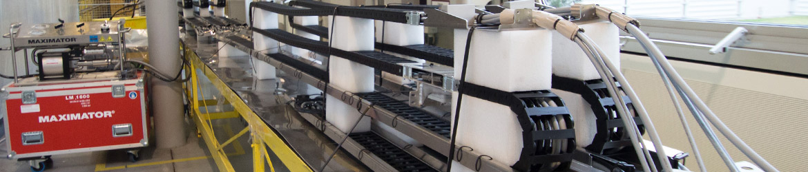 Giải pháp hệ thống sẵn sàng lắp đặt cho bàn trượt lưỡi ghi và thang nâng zic-zac