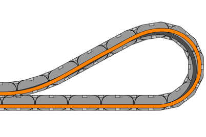 e-chain® dẫn hướng cho ống thủy lực