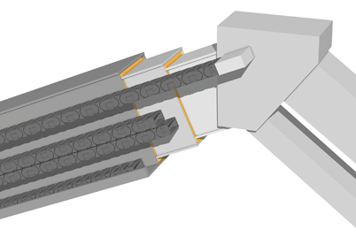 Ổ trục không cần bôi trơn với thanh phôi iglidur®