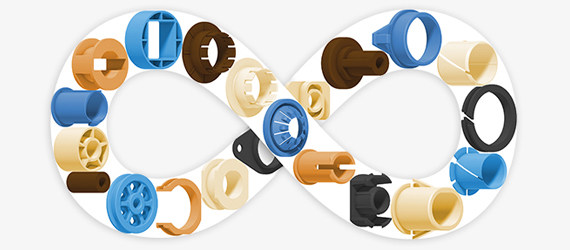 Nhiều loại bạc lót tùy chỉnh được chế tạo bởi igus® theo yêu cầu riêng của bạn