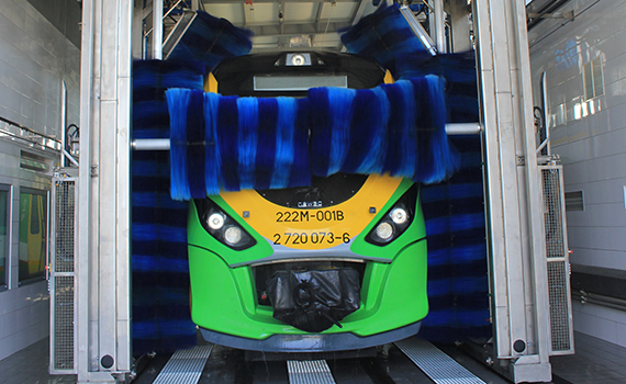 Trạm rửa cho tàu hỏa