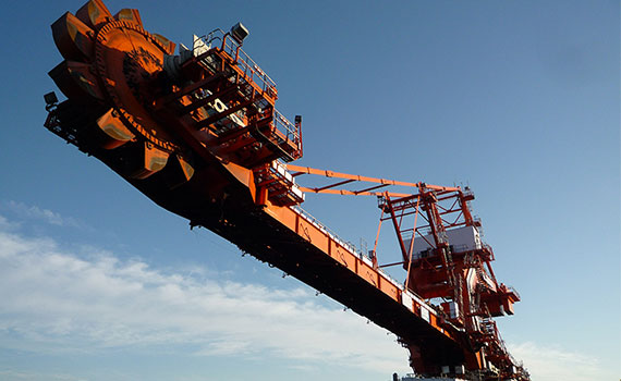 Máy xếp chồng & băng tải vận chuyển ngược