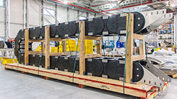 Thiết bị trượt trên giá đỡ của giàn khoan ngoài khơi