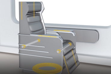 Ứng dụng bên trong - ghế ngồi