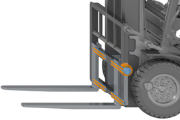 Thanh phôi iglidur® tại nĩa nâng