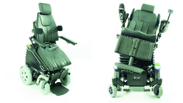 Mô-đun ghế 3D trên xe lăn