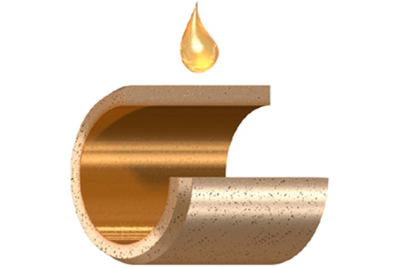 Cấu trúc của bạc lót thiêu kết