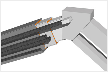 Ổ trục không cần bôi trơn với thanh phôi iglidur®