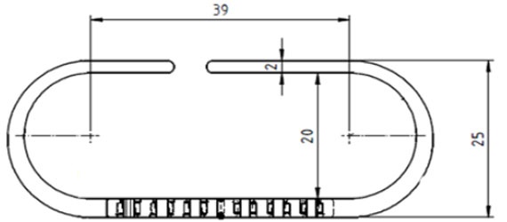 Thông số kỹ thuật - Xích dùng trong văn phòng OCO.20