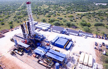 Giàn khoan trên đất liền