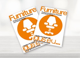 Brochure cho ngành sản xuất đồ nội thất và thiết kế công nghiệp
