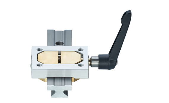 Thành phần kẹp drylin® T và kẹp thủ công cho thanh ray dẫn hướng tuyến tính