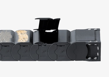 Xích bảo vệ cáp để bảo vệ khỏi chất bẩn và mảnh vỡ