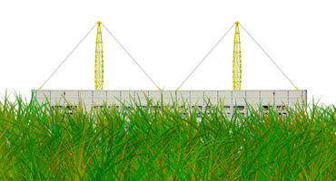 Nhà máy sản xuất đứng sau môi trường tự nhiên