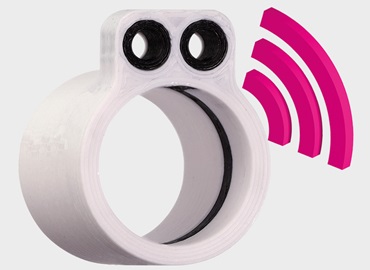 Thành phần in 3D chống mài mòn với cảm biến