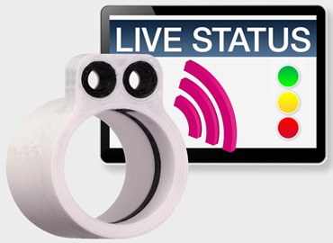 Thành phần in 3D chống mài mòn với cảm biến