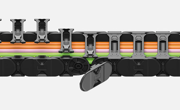 Cửa hàng xích dẫn cáp