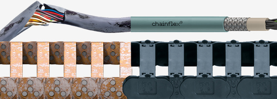 Xích dẫn cáp và chainflex® so với các sản phẩm cạnh tranh