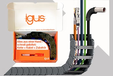 Mẫu xích dẫn cáp