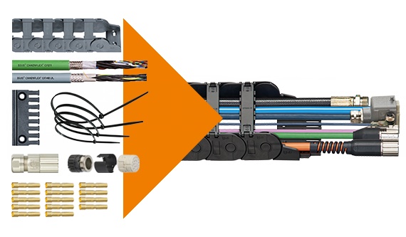Hệ thống xích lắp sẵn cáp readychain hoàn chỉnh