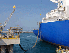 Kết nối nguồn cấp điện cho tàu