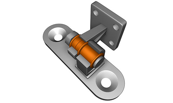 Door hinge bearing